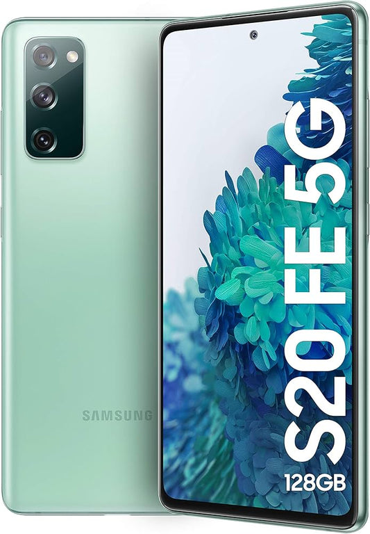 Samsung Galaxy S20 FE 5G SM-G781UZGASPR - Sprint Locked, Cloud Mint, 128GB Storage, HDR10+ AMOLED Display