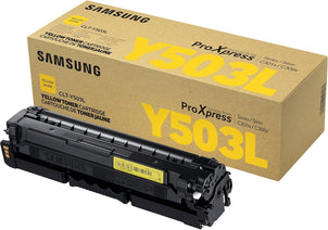 Cartouche de toner jaune pour imprimante laser Samsung CLTY503L/XAA Clt-y503l