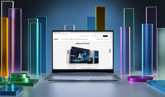 Samsung NP734QEDKB1US: Enterprise-Ready Laptop with AI Threat Detection and Secure Cloud Integration.