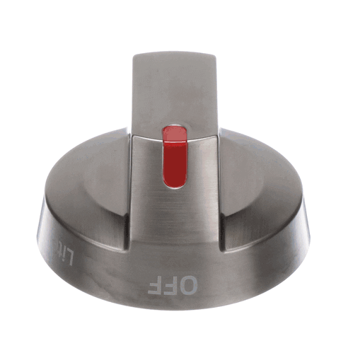 Bouton de brûleur de surface pour cuisinière Samsung NX58M6850SG/AA (noir)