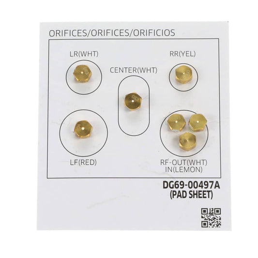 Kit de buse d'assemblage DG96-00822A