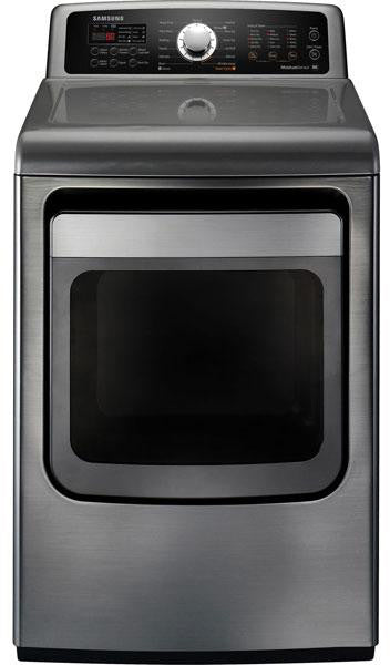 Sécheuse à gaz à chargement frontal Samsung DV484GTHASU/A1 de 7,4 pi³