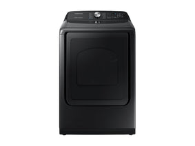Sécheuse électrique Samsung DVE50R5400V/A3 de 7,4 pi³ avec Steam Sanitize+, en acier inoxydable noir