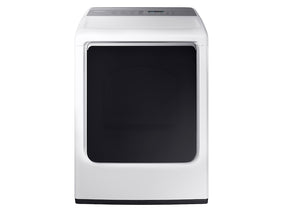 Sécheuse à gaz haute efficacité Samsung DVG54M8750W/A3 de 7,4 pi³, 12 cycles