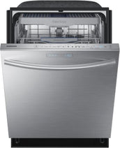 Lave-vaisselle encastrable Samsung DW80H9970US/AC Chef Collection 24 pouces, commandes supérieures, cuve en acier inoxydable - Acier inoxydable