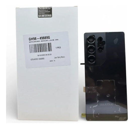 Samsung Mobile Galaxy S25 Ultra Glass Back Cover Assembly - GH98-49889G