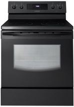 Cuisinière électrique encastrable Samsung FTQ353IWUXXAA avec nettoyage à la vapeur et panneau de commande tactile
