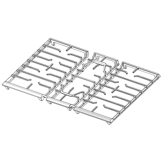 Samsung DG98-02111A Range Surface Burner Grate Assembly