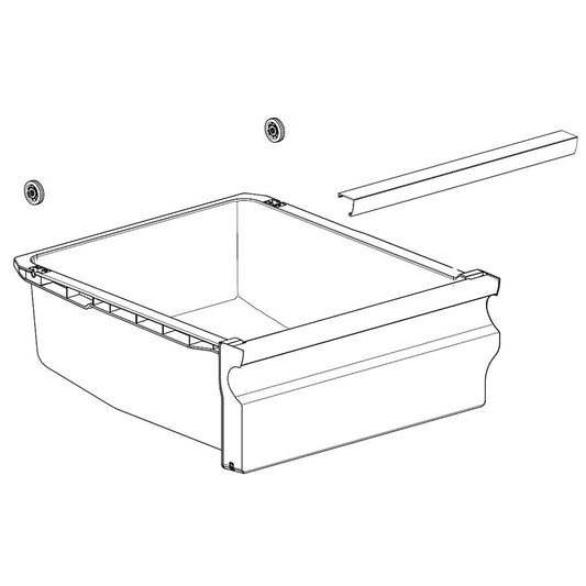 Boîtier d'assemblage Samsung DA97-12686J Veg (droit)