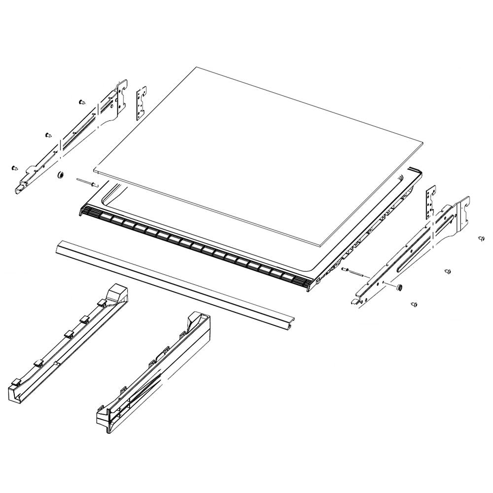 DA97-16220D Shelf Insert-Refrigerator Fix