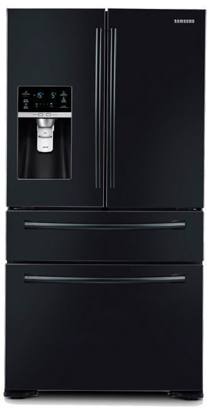 Réfrigérateur à portes françaises Samsung RF31FMEDBBC/AA de 31 pi³ à 4 portes