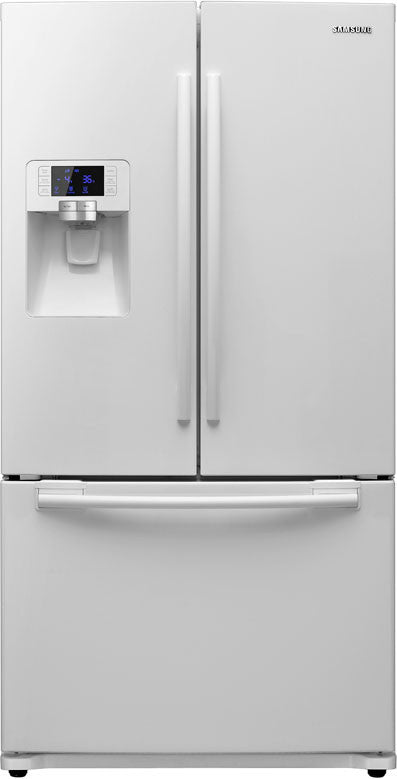Samsung RFG297AAWP/XAA 29 Cu. Fort. Réfrigérateur à portes françaises