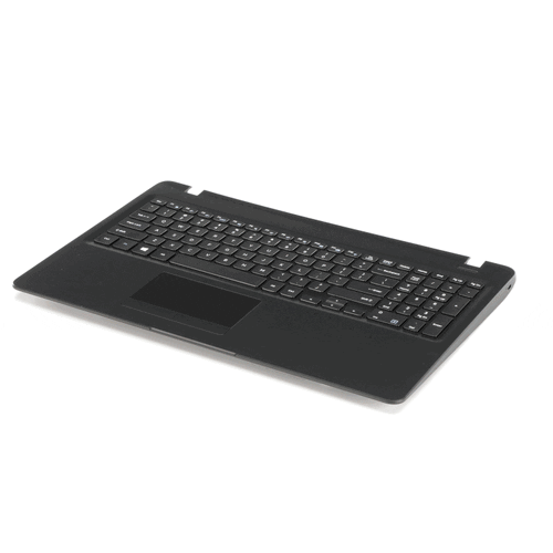 Repose-poignets avec pavé tactile et clavier noir américain BA98-00957B