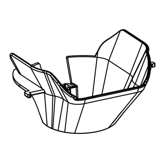 Guide de glaçons pour réfrigérateur Samsung DA61-04377A