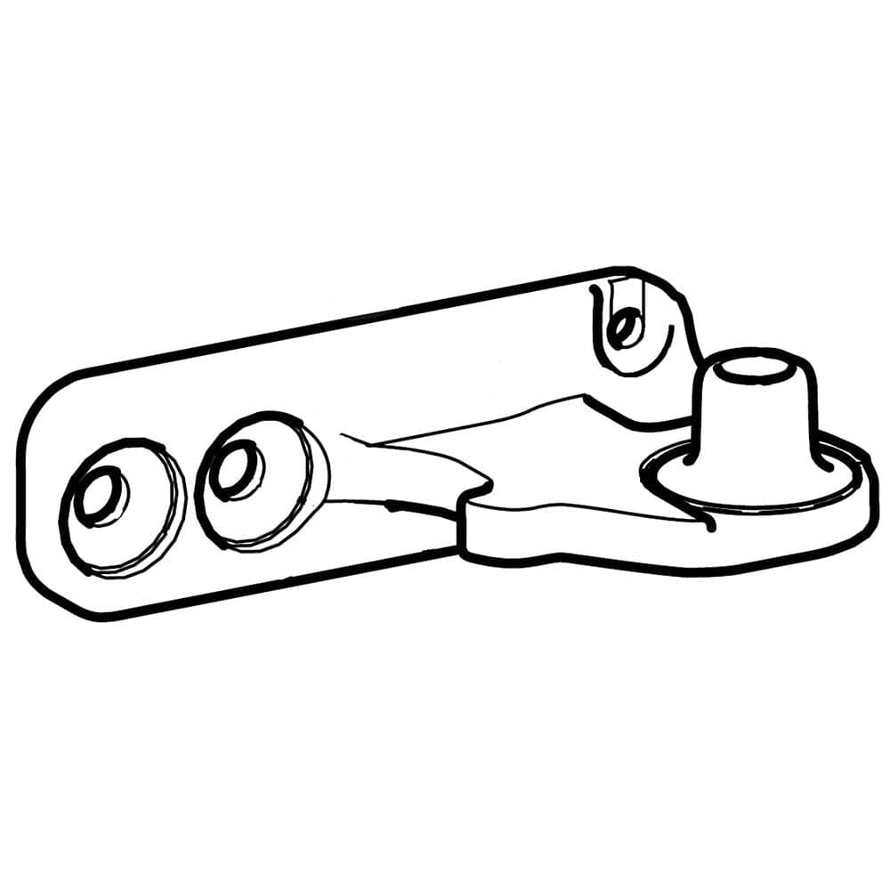 Samsung DA61-10861B Refrigerator Door Hinge, Right Center