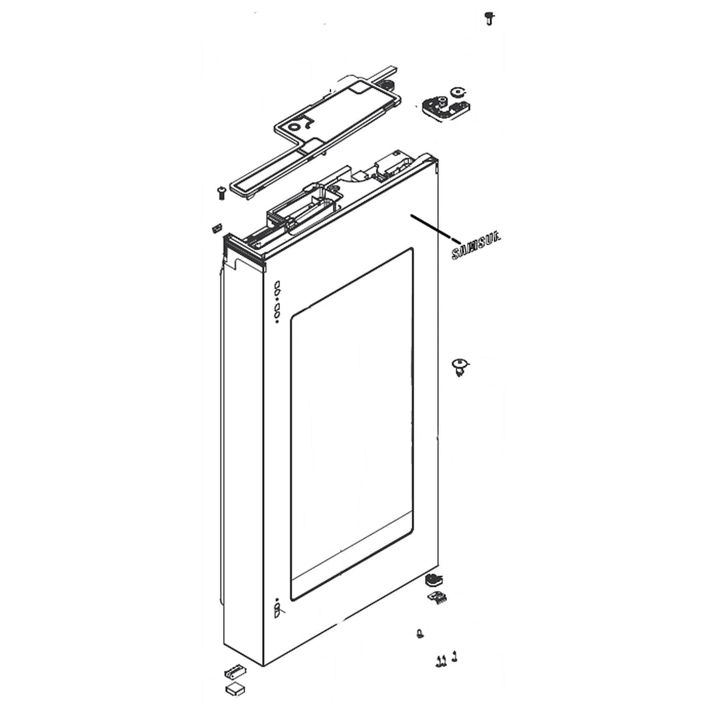 Samsung DA82-02345C Dr-Ref-Rt