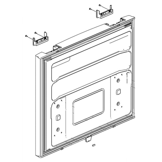 Samsung DA91-03651Q Refrigerator Freezer Door Assembly
