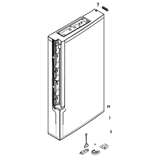 Samsung DA91-04173A Refrigerator Freezer Door Assembly, Right
