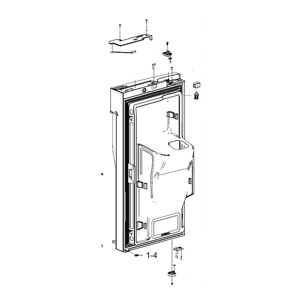 Porte de réfrigérateur gauche Samsung DA91-04315J