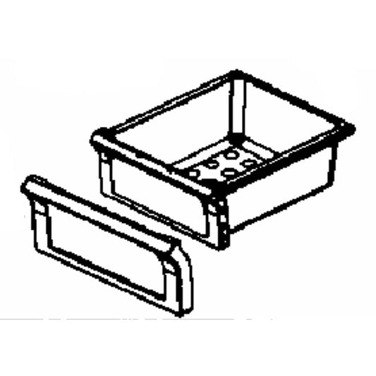 Ensemble de bac à légumes pour réfrigérateur Samsung DA97-07037A