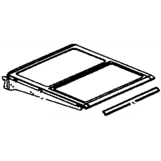 Samsung DA97-12595A Refrigerator Quick Space Shelf