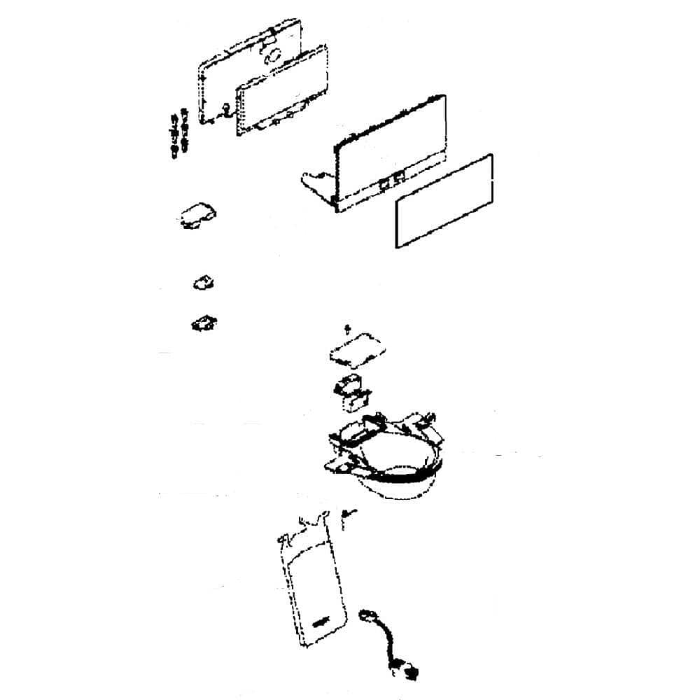 DA97-13809U Cover Assembly Dispenser