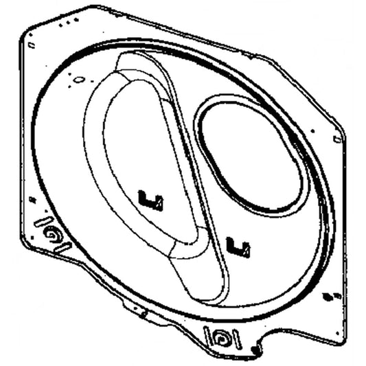 Samsung DC66-00411D Dryer Drum Rear Cover