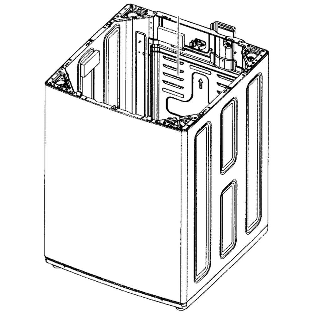 Cadre d'assemblage Samsung DC90-22534A