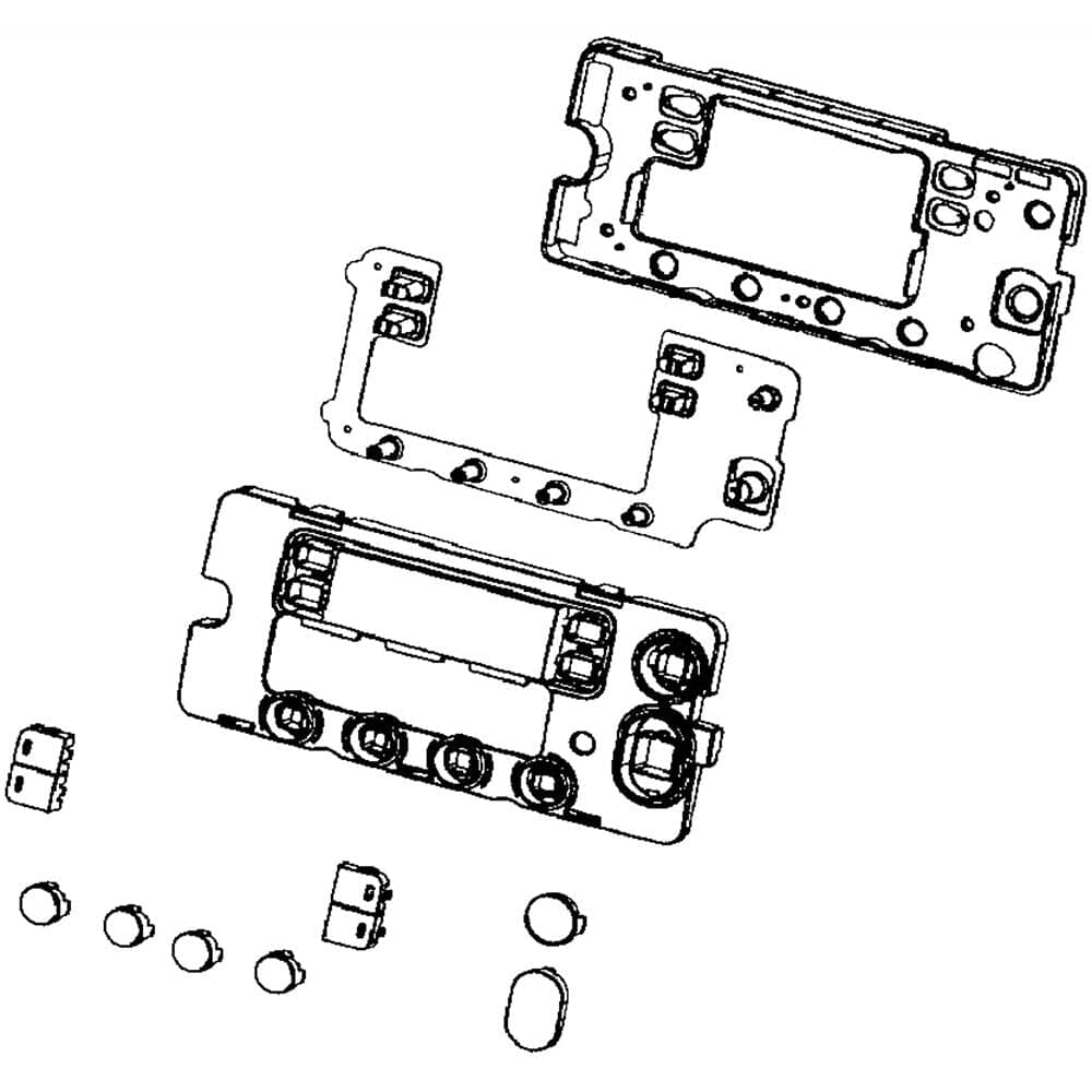 Samsung DC97-16064C ASSEMBLY BUTTON