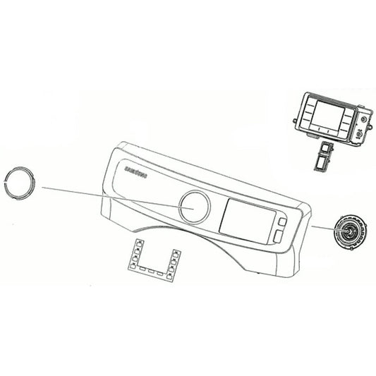 Ensemble de commande du panneau S DC97-20813A
