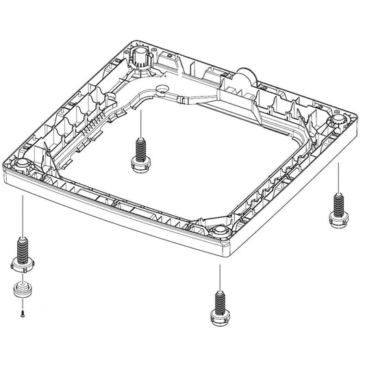 Ensemble de base de lave-linge Samsung DC97-21503A