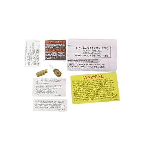 Kit de conversion Samsung DC98-04114A du gaz naturel au gaz propane