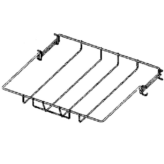 Ensemble cadre et rouleau pour panier à ustensiles de lave-vaisselle Samsung DD66-00118A