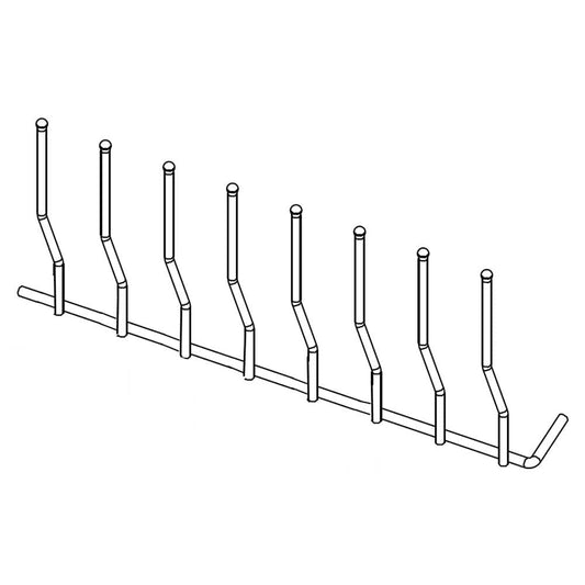 Samsung DD67-00188A Dishwasher Folding Tine Row, Left Rear