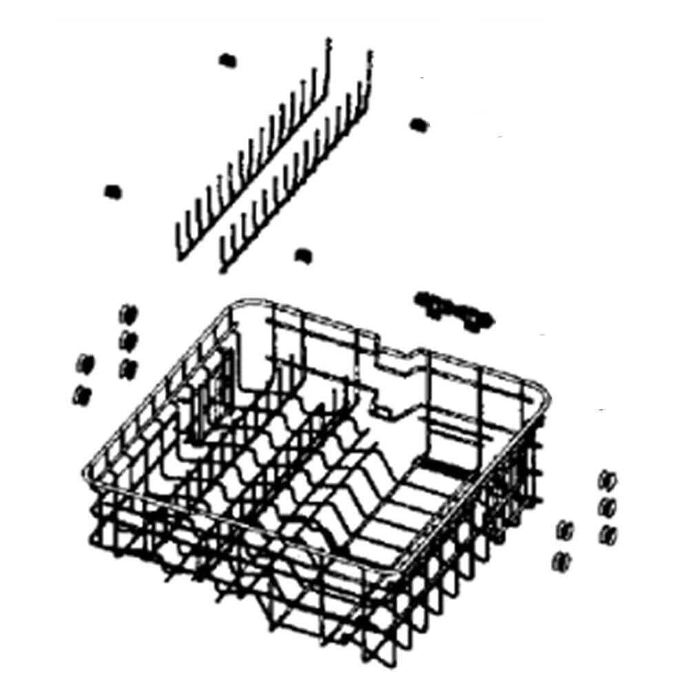 Samsung DD97-00172A Panier supérieur