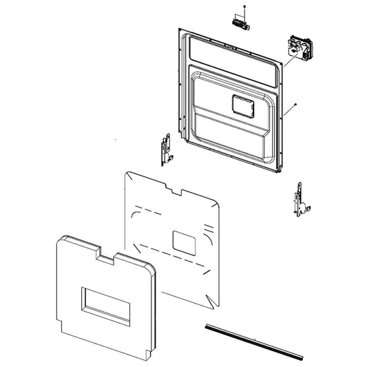 DD97-00607C ASSEMBLY DOOR INNER