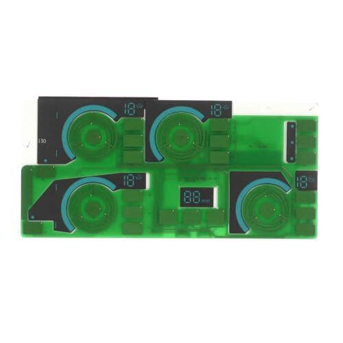 DE92-04039A Plaque d'interrupteur du panneau de commande de la table de cuisson