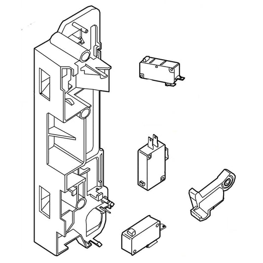 Ensemble de loquet Samsung DE96-00115A