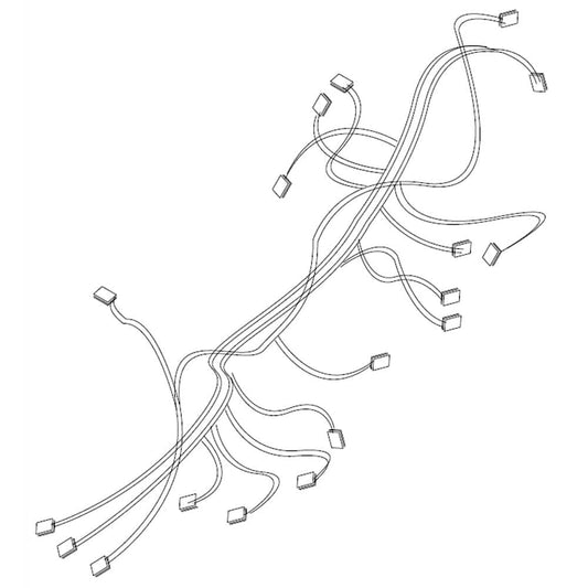 Samsung DG39-00021A Range Wire Harness