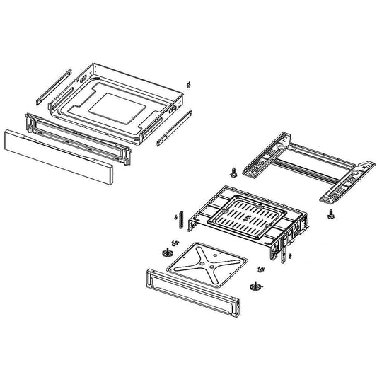 Samsung DG90-01209A Assy Drawer Main-Module