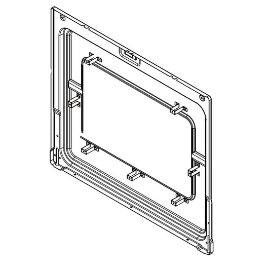 Revêtement de porte de four Samsung DG94-00899A