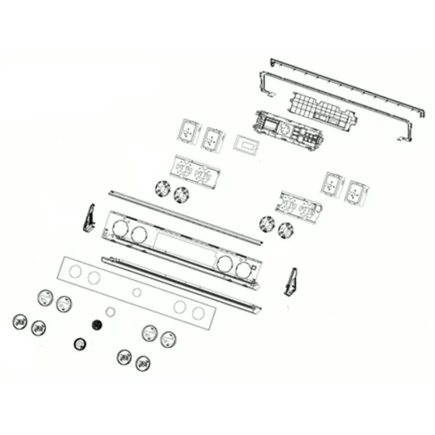 DG94-03550B BOÎTE DE COMMANDE D'ASSEMBLAGE