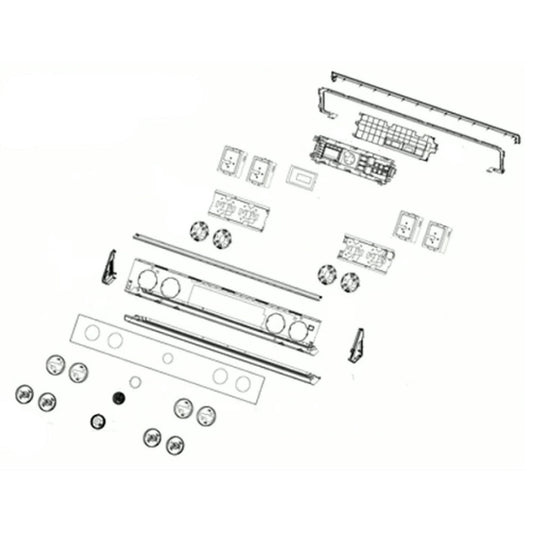 DG94-03550B BOÎTE DE COMMANDE D'ASSEMBLAGE