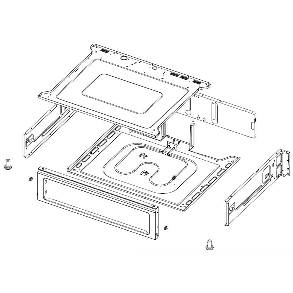 Samsung DG97-00071A Pedestal
