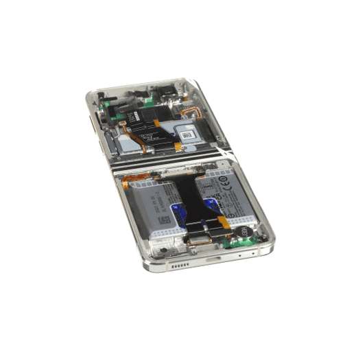 Samsung Mobile Galaxy Z Flip5 LCD Screen With Frame (Cream) - GH82-31825B