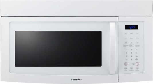 Four à micro-ondes à hotte intégrée Samsung SMH8165W/XAA de 1,6 pi³