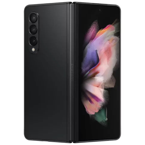 Samsung Galaxy Z Fold3 5G SM-F936UZKEXAU - Débloqué en usine, Noir fantôme, 128 Go de stockage, PowerShare sans fil