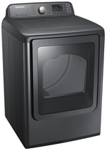 Sécheuse à gaz à chargement frontal Samsung DV48H7400GP/A2 de 7,4 pi³