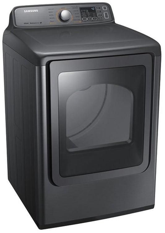 Sécheuse à gaz à chargement frontal Samsung DV48H7400GP/A2 de 7,4 pi³