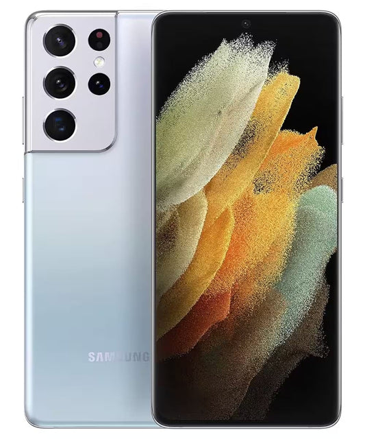 Samsung Galaxy S21 SM-G991UZWVXAA - Factory Unlocked, Phantom Silver, 512GB Storage, HDR10+ AMOLED Display